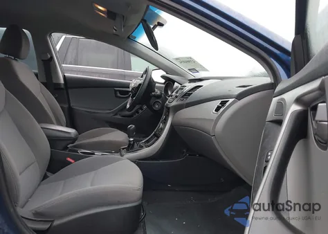2016 Hyundai Elantra Se z USA, uszkodzony, nr VIN 5NPDH4AE0GH720584